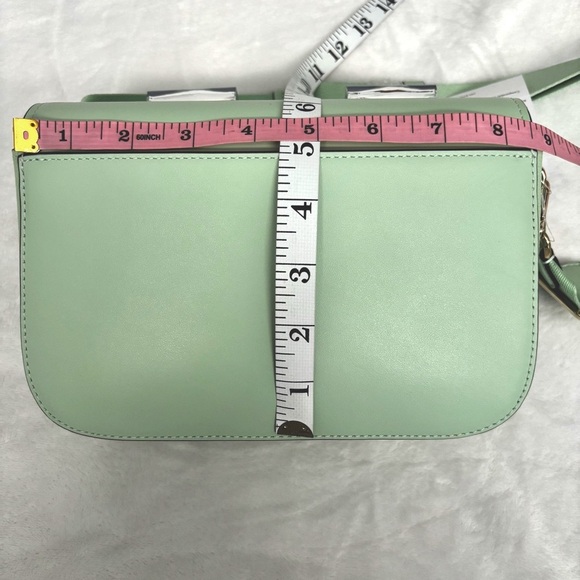 KATE SPADE Buddie Smooth Leather Medium Crossbody Pistachio Handbag--NWT - Picture 13 of 14